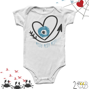 φτου φτου φτου!!! |Φορμάκι μωρού/ παιδικό μπλουζάκι - κορίτσι, αγόρι, δώρο, μάτι, 0-3 μηνών, βρεφικά ρούχα - 5