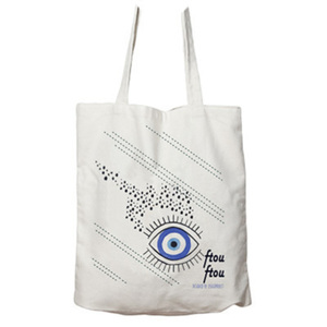 Evil eye tote bag - ύφασμα, ώμου, μεγάλες, all day, tote, πάνινες τσάντες, φθηνές