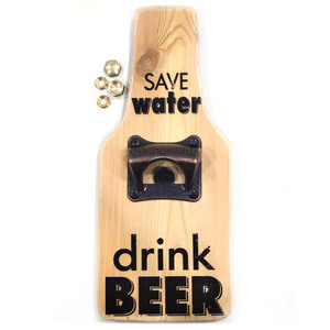 Aνοιχτήρι Μπύρας - Beer Οpener - Ξύλο Upcycle - ξύλο, χειροποίητα, διακοσμητικά