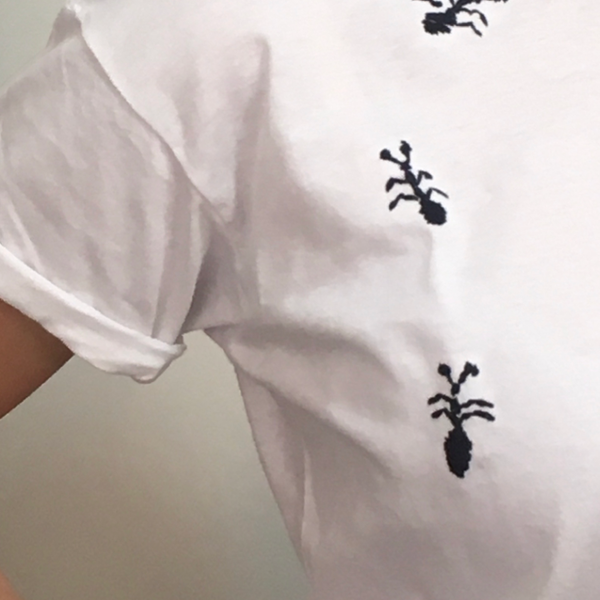 T-shirt με σχέδιο μυρμήγκια - βαμβάκι, t-shirt