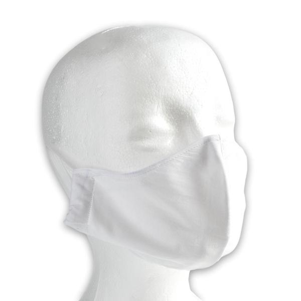 Σετ 2 βαμβακερές μάσκες προσώπου μαύρες / άσπρες - ύφασμα, για παιδιά, για ενήλικες, μάσκα προσώπου, μάσκες προσώπου - 5