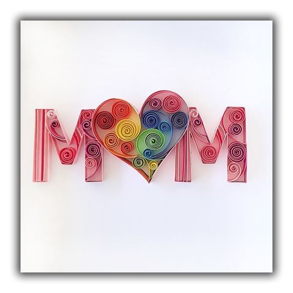 Mom - πίνακες & κάδρα, πρωτότυπα δώρα, γιορτή της μητέρας, δώρα για γυναίκες - 2