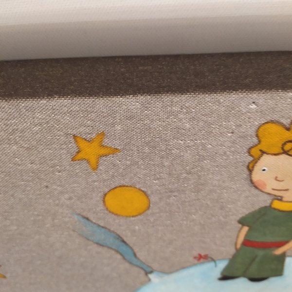 Παιδικό κάδρο "Μικρός Πρίγκιπας" - καμβάς, αγόρι, παιδικοί πίνακες - 2