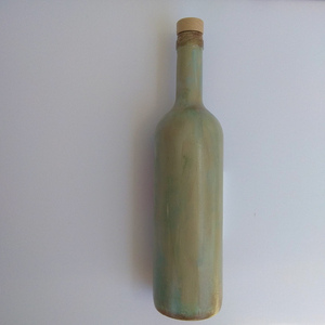 Γυάλινο μπουκάλι Vintage - γυαλί, χειροποίητα, διακοσμητικά μπουκάλια - 5