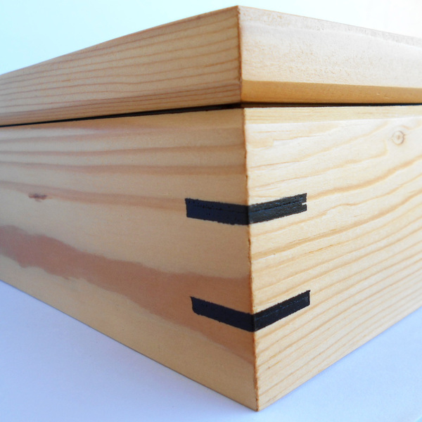 Χειροποίητο ξύλινο κουτί με το λογότυπο Thundercats - κουτί - 5