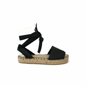 Εσπαντρίγιες Essential Sandal Μαύρο Maslinda - δέρμα, μαύρα, gladiator