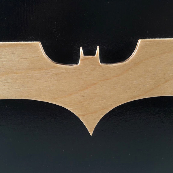 Χειροποίητο ξύλινο κουτί Batman Dark Knight - κουτί, ξύλινα διακοσμητικά - 4
