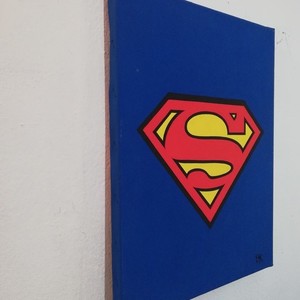 Superman - πίνακες & κάδρα, πίνακες ζωγραφικής - 2