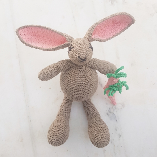 Πλεκτή κούκλα "Κουνέλι" - crochet, διακοσμητικά