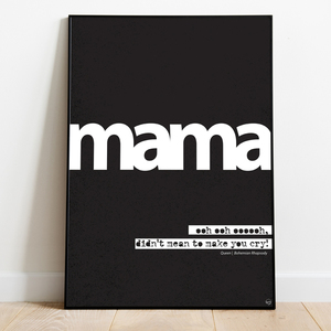 Ξύλινο Καδρο "Mαμά" Γιορτή της Μητέρας|Διακόσμηση Τοίχου - εκτύπωση, αφίσες, μαμά, διακόσμηση σαλονιού, δώρα για γυναίκες