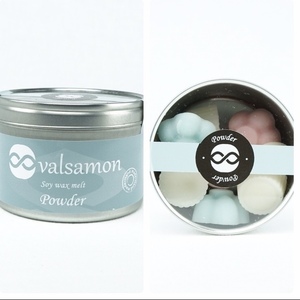 Αρωματικά ταρτάκια χώρου (soy wax melt) με άρωμα πούδρα - αρωματικό, αρωματικά χώρου