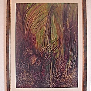 Πίνακας ζωγραφικής ελαιογραφία σε χαρτί - πίνακες & κάδρα, πίνακες ζωγραφικής - 2