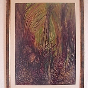 Πίνακας ζωγραφικής ελαιογραφία σε χαρτί - πίνακες & κάδρα, πίνακες ζωγραφικής - 3