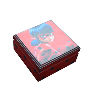 Κουτάκι από ξύλο mtf κοριτσάκι 12×12×7εκ. - κορίτσι, δώρο, κουτί, οργάνωση & αποθήκευση, δώρα για παιδιά, δώρα γενεθλίων, κουτιά αποθήκευσης