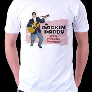 Rockin' Daddy Rockabilly retro vintage tee Eddie Bond
