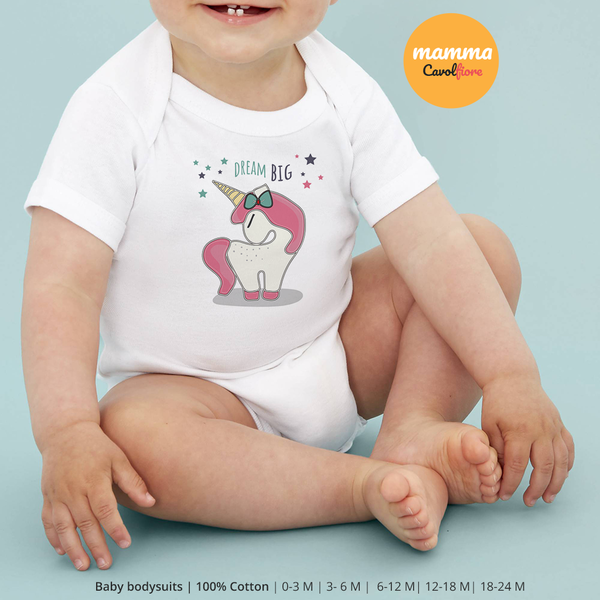 Βρεφικό κορμάκι - ΜΟΝΟΚΕΡΟΣ - κορίτσι, μονόκερος, βρεφικά φορμάκια, 0-3 μηνών, βρεφικά ρούχα