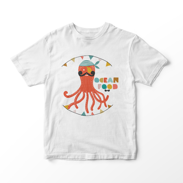 Παιδικό T-shirt - Χταπόδι Αρσενικό Organic Cotton - αγόρι, παιδικά ρούχα, 1-2 ετών