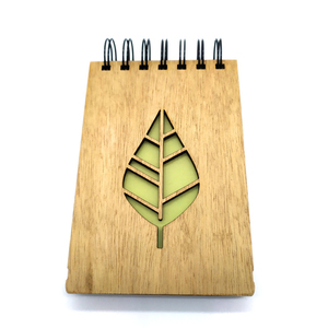 Ξύλινο Μικρό Σημειωματάριο Seasons (Mini Wooden Notebook) 10cm x 15cm - δώρο, δώρα γενεθλίων, δώρα για γυναίκες, τετράδια & σημειωματάρια