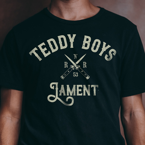 Teddy Boys lament, vintage retro rockers μπλουζάκι