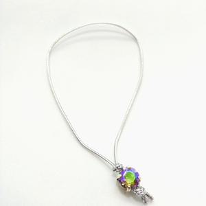 Βραχιολακι για το πόδι με Swarovski®. - swarovski, κορδόνια, ποδιού