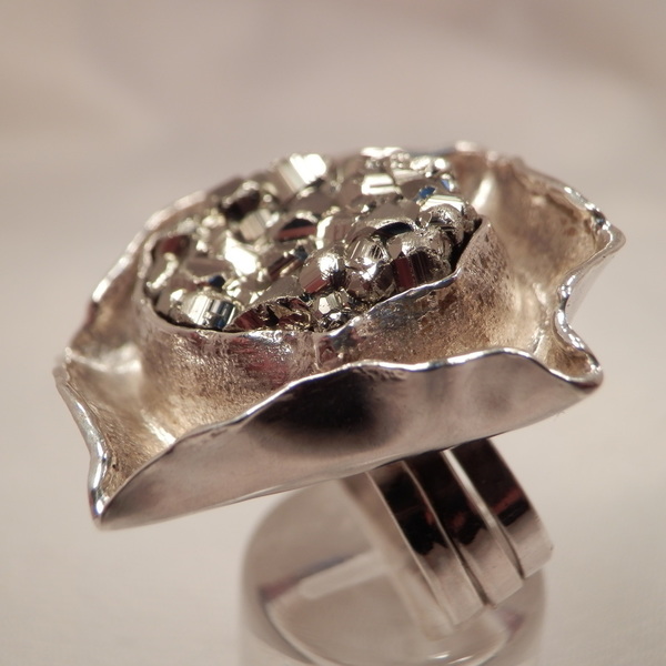 Ασημενιο δακτυλιδι με ημιπολυτιμη πετρα - ασήμι, ημιπολύτιμες πέτρες, αυξομειούμενα