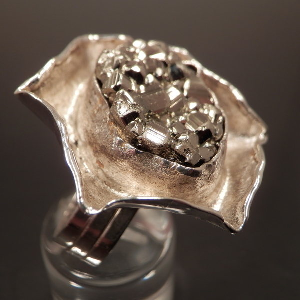 Ασημενιο δακτυλιδι με ημιπολυτιμη πετρα - ασήμι, ημιπολύτιμες πέτρες, αυξομειούμενα - 2