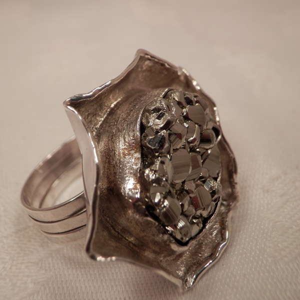 Ασημενιο δακτυλιδι με ημιπολυτιμη πετρα - ασήμι, ημιπολύτιμες πέτρες, αυξομειούμενα - 3