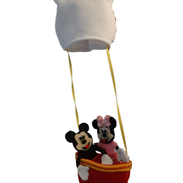 Γαντο-δαχτυλόκουκλες Mickey & Minnie σε αερόστατο - δώρα για παιδιά