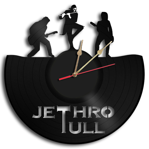 Χειροποίητο ρολόι τοίχου Jethro Tull ΚΩΔ.1064 - τοίχου, ρολόγια