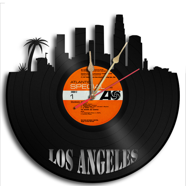 Los Angeles χειροποίητο ρολόϊ τοίχου - ρολόγια