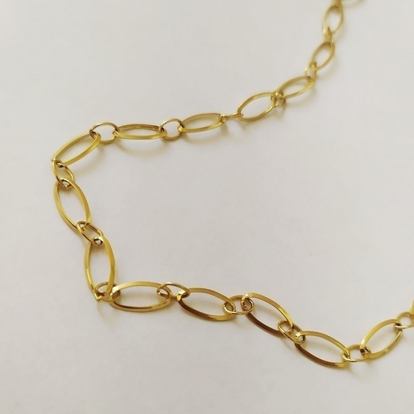 Anklet bracelet- Ατσάλινο Χρυσό Βραχιόλι Ποδιού - επιχρυσωμένα, ασήμι 925, ατσάλι, ποδιού, αυξομειούμενα, φθηνά