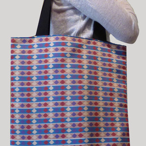 Ethnic tote bag - ώμου, all day, tote, πάνινες τσάντες - 2