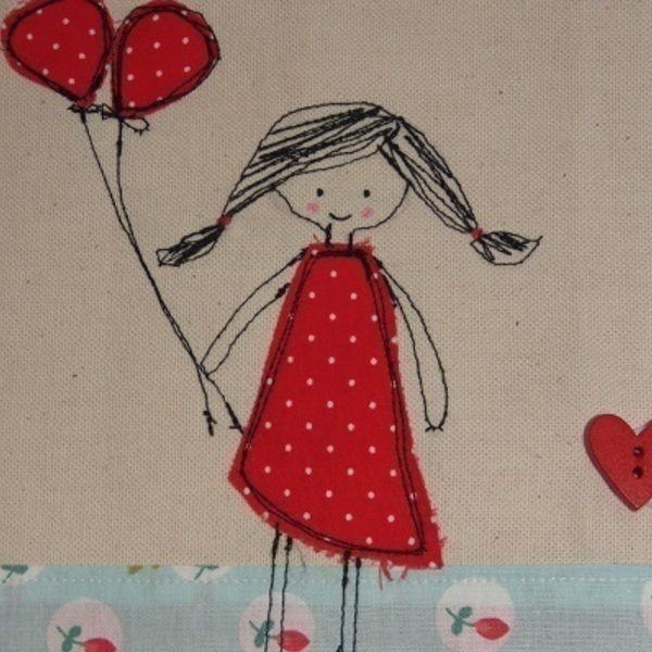 ΕΞΑΝΤΛΗΘΗΚΕ θήκη για παιδικό βιβλιάριο υγείας 'red ballon' - κορίτσι, θήκες βιβλιαρίου - 3