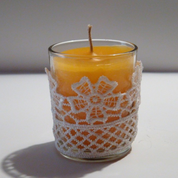 ποτηράκι με αρωματικό κεράκι - αρωματικά κεριά