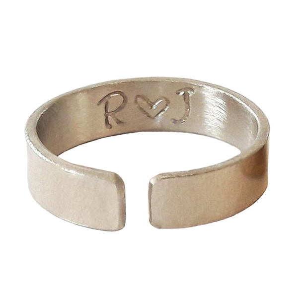 2Προσωποποιημένο δαχτυλίδι με μυστικό μήνυμα - βεράκια, boho, χάραξη, αυξομειούμενα, φθηνά, προσωποποιημένα