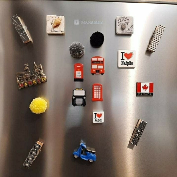 Μαγνητάκια ψυγείου πον πον (σετ των 2) - μαγνητάκια ψυγείου