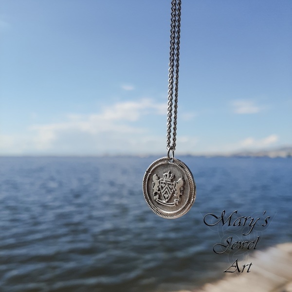 Κρεμαστό Lion από ασήμι 925, σειρά “Essential Collection” - ασήμι, charms, ασήμι 925, ατσάλι, boho, φλουριά, κωνσταντινάτα - 2