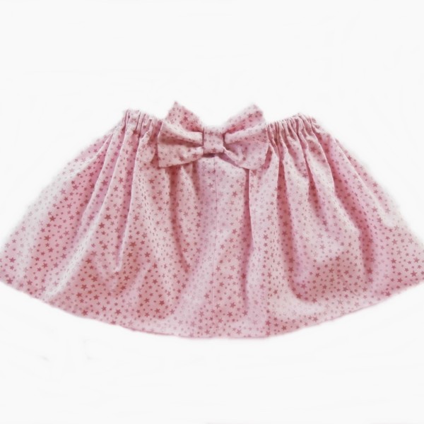 Φούστα παιδική σετ με λαστιχάκια τύπου scrunchie - παιδικά ρούχα, βρεφικά ρούχα, αξεσουάρ μαλλιών, δώρα γενεθλίων - 2