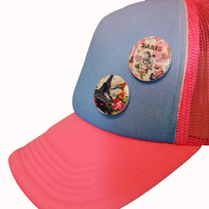 Custom/Handpainted καπέλο - ζωγραφισμένα στο χέρι, γυναικεία, δώρο, καπέλο - 2