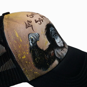 Custom/ Handpainted καπέλο - ζωγραφισμένα στο χέρι, γυναικεία, ανδρικά, δώρο, καπέλο - 2