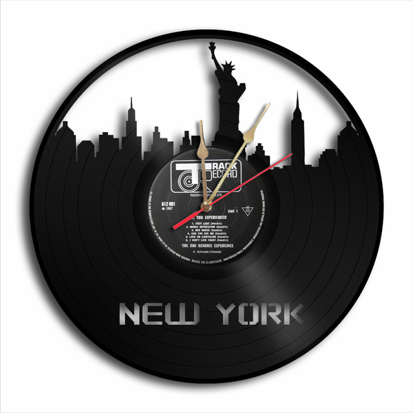 New York City χειροποίητο ρολόι τοίχου - τοίχου, ρολόγια
