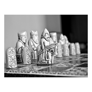chess, poster, puzzle, coaster, pillow, cup, lewis chessmen - αφίσες