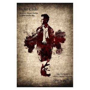 fight club, poster, αφίσα, puzzle, t-shirt - αφίσες