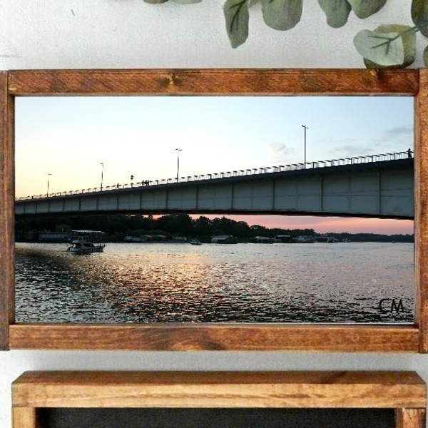 Φωτογραφία ποταμός Δούναβης - πίνακες & κάδρα, καλλιτεχνική φωτογραφία - 4
