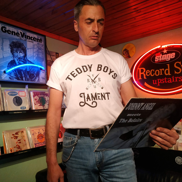 Teddy Boys lament, vintage retro rockers μπλουζάκι - 2