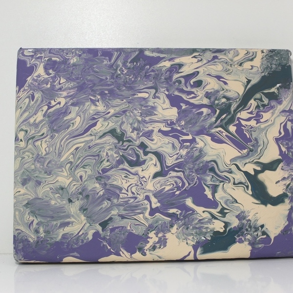 purple storm - πίνακες & κάδρα, πίνακες ζωγραφικής - 2