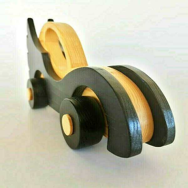 Handmade Batmobile toy car - χειροποίητα, αυτοκίνητα, ξύλινα παιχνίδια - 2