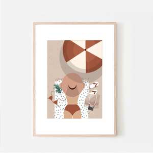 la sabbia | 50x70 | καλοκαιρινή αφίσα με φυσικές αποχρώσεις - ιδιαίτερο, αφίσες, δώρα για γυναίκες