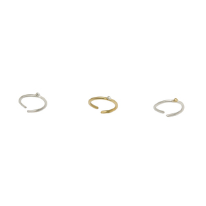 Δαχτυλίδι βέρα από ασήμι 925 - ασήμι, βεράκια, boho, αυξομειούμενα, φθηνά - 3