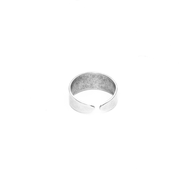 Επάργυρο minimal δαχτυλίδι - επάργυρα, minimal, μικρά, boho, boho, αυξομειούμενα, φθηνά - 3